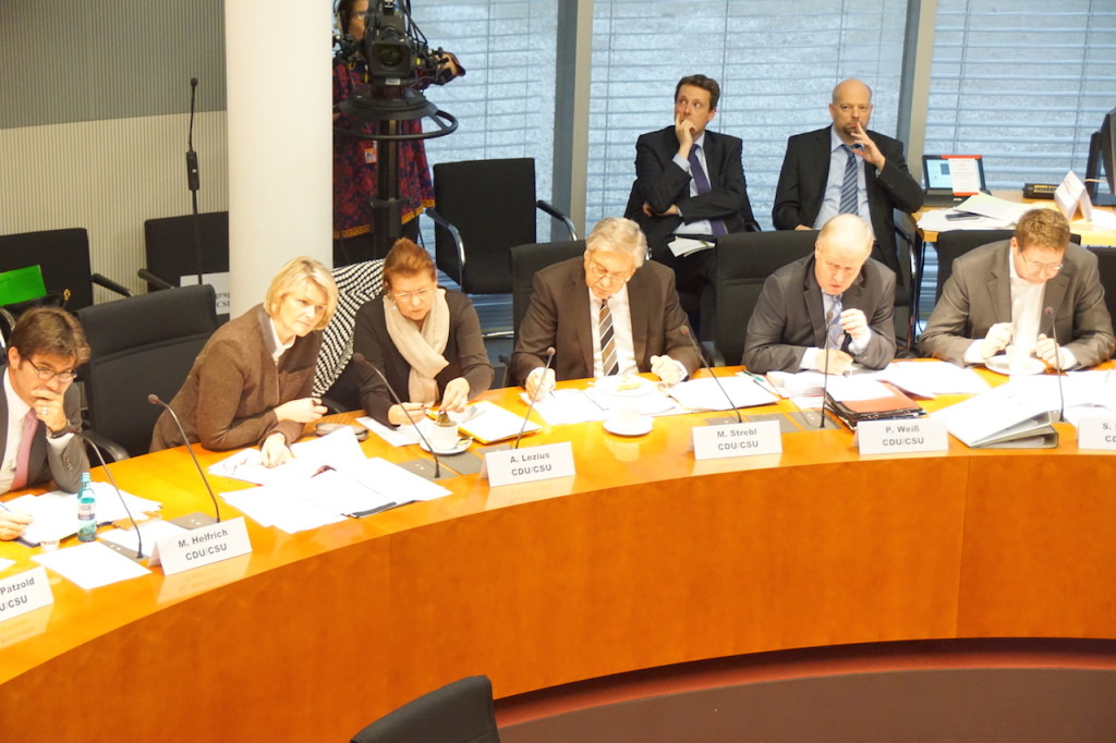 ...hier Abgeordnete der CDU/CSU. Foto: Bruess 