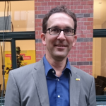 Florian Swyter am Wahlabend...